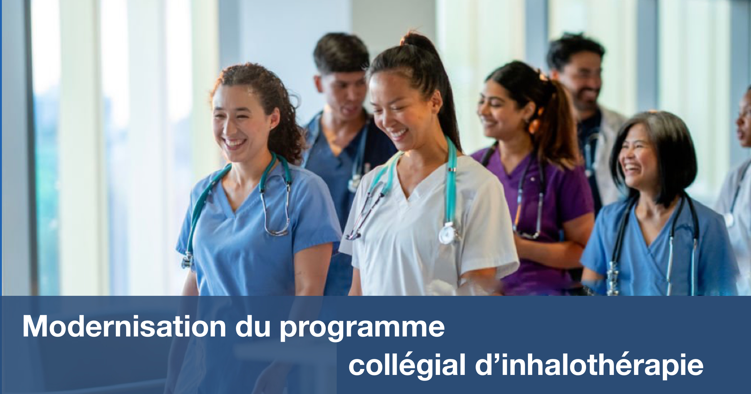 Modernisation du programme collégial d’inhalothérapie